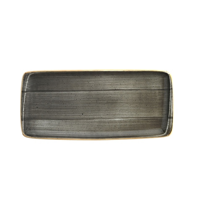Platou din portelan AURA SPACE 34x16cm ASC MOV 35DT