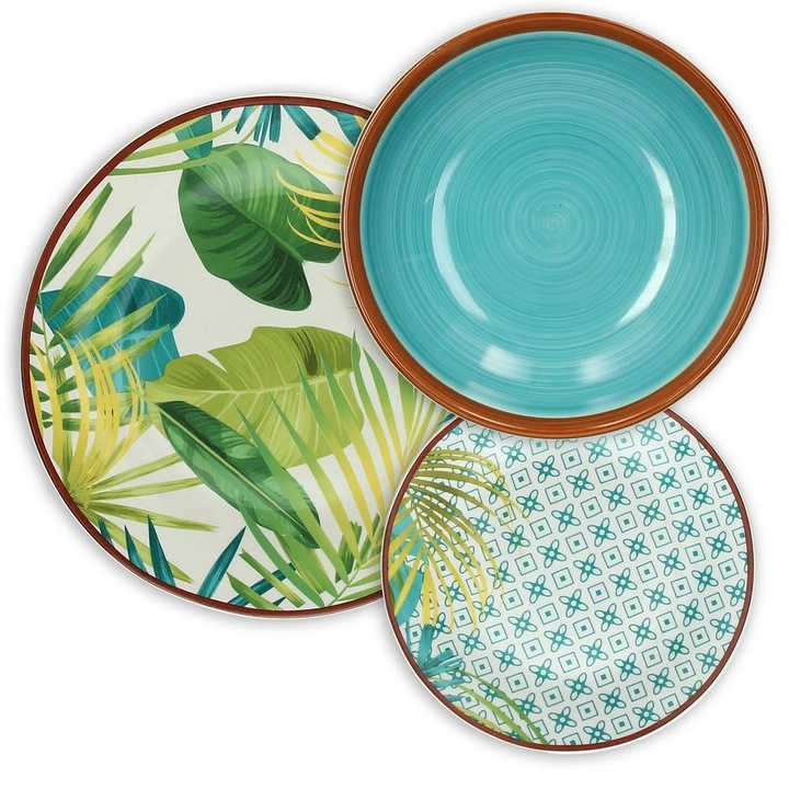 Set vesela 18 piese Jungle