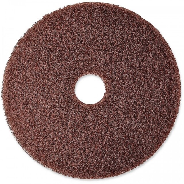 Pad premium pentru pardoseli 3M™ Scotch-Brite™, maro 406x85mm, 1 set * 5 buc