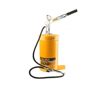 Pompa manuala pentru gresare, Tolsen, capacitate 16 kg, Galben/Negru Pompa manuala pentru gresare, Tolsen, capacitate 16 kg, Galben/Negru