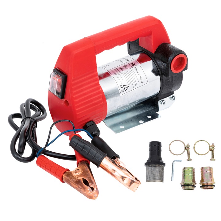 Помпа за прехвърляне на гориво, 12V, Alpin Profi със самозасмукване, дизелово масло