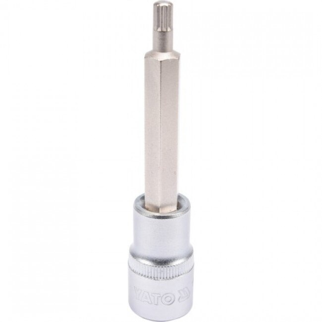 Bit Spline cu Adaptor 1/2, M6, 100MM YT-04351