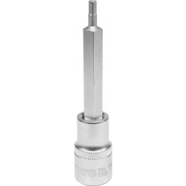 Bit Hexagonal cu Adaptor 1/2,4X100MM YT-04390