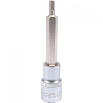Bit Hexagonal cu Adaptor 1/2,5X100MM YT-04391 Bit Hexagonal cu Adaptor 1/2,5X100MM YT-04391
