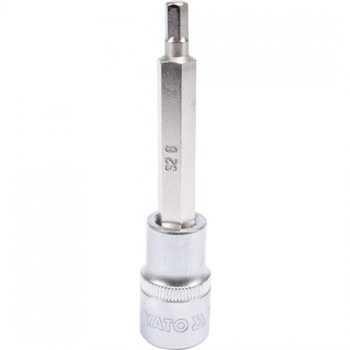 Bit Hexagonal cu Adaptor 1/2,6X100MM YT-04392 Bit Hexagonal cu Adaptor 1/2,6X100MM YT-04392