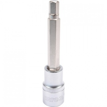 Bit Hexagonal cu Adaptor 1/2,8X100MM YT-04394 Bit Hexagonal cu Adaptor 1/2,8X100MM YT-04394