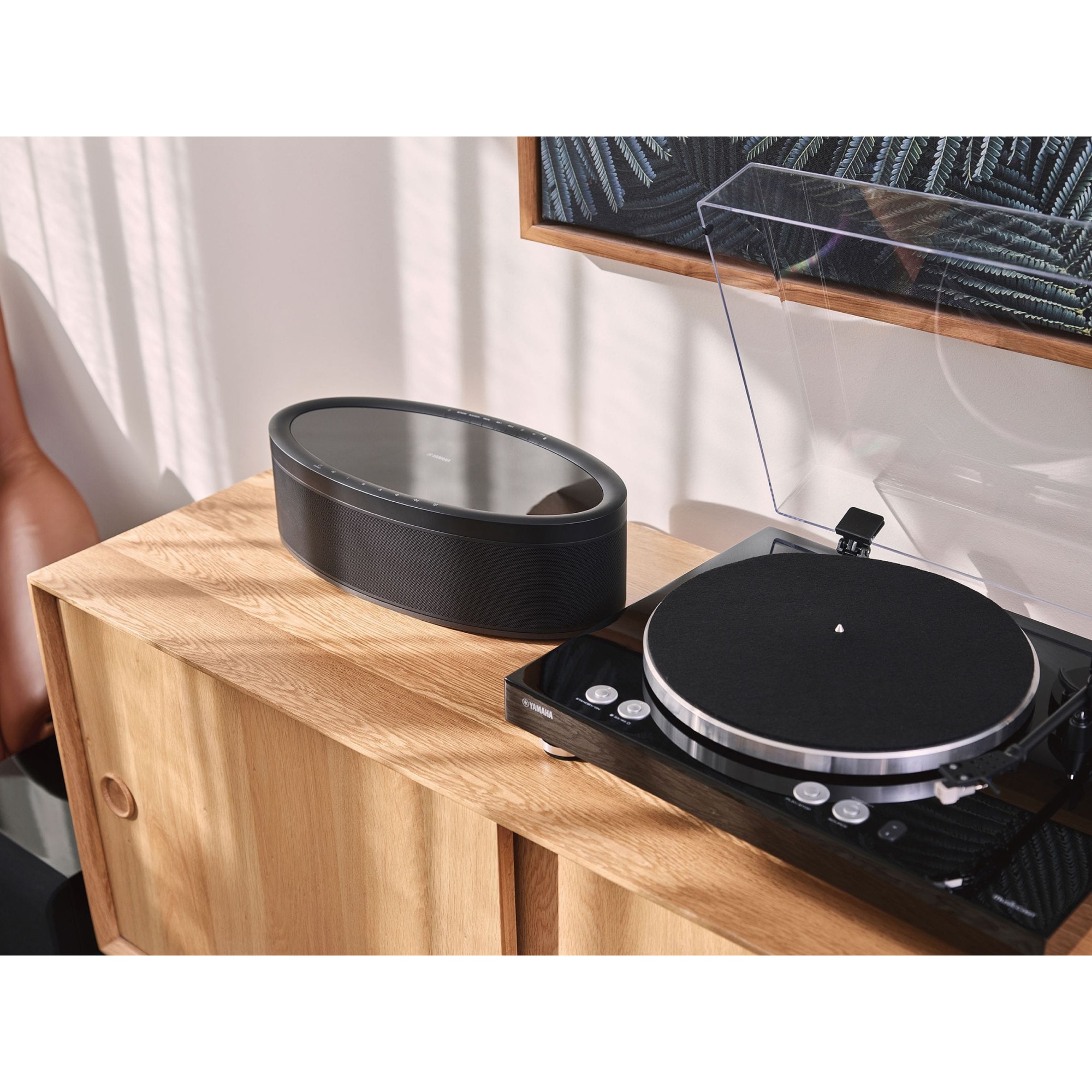 Pick-up Yamaha MusicCast Vinyl 500, Piano Black - eMAG.ro
