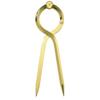 Gheara compas profesional de navigatie Ecobra pentru o singura mana cu diametru maxim de lucru 220 mm finisaj alama Gheara compas profesional de navigatie Ecobra pentru o singura mana cu diametru maxim de lucru 220 mm finisaj alama