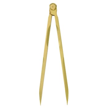 Gheara compas profesional de navigatie Ecobra Traditional cu diametru maxim de lucru 300 mm finisaj alama Gheara compas profesional de navigatie Ecobra Traditional cu diametru maxim de lucru 300 mm finisaj alama