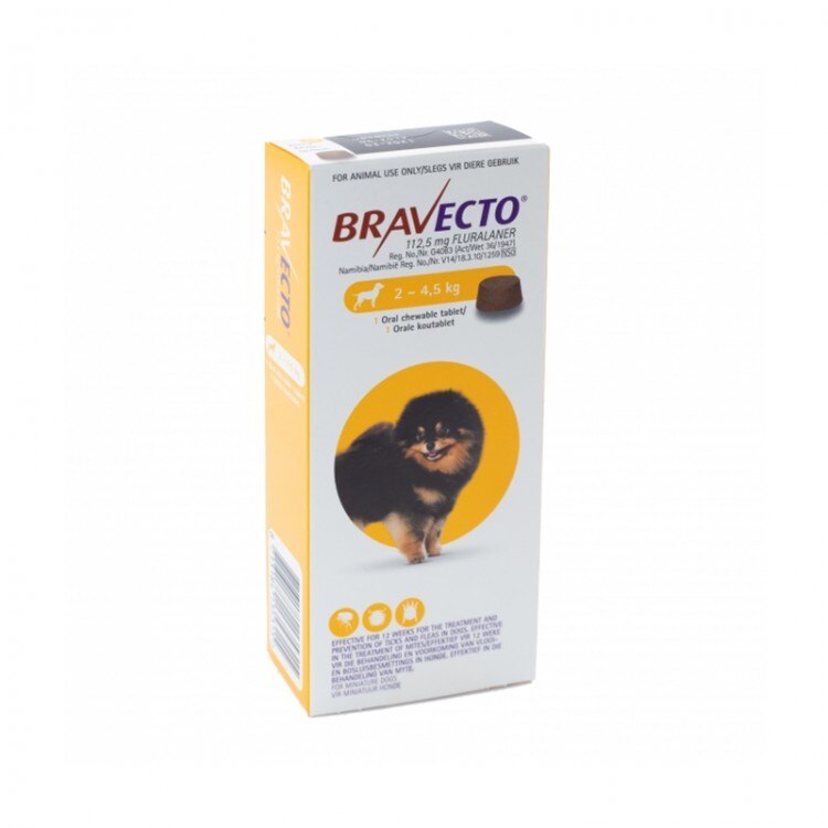 Bravecto 2 - 4.5 kg 112.5 mg