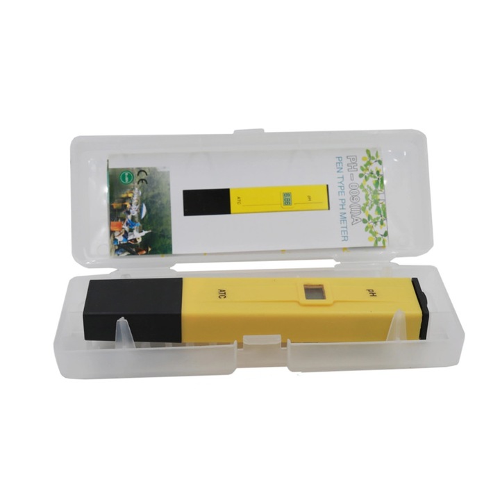 Digitális PH teszter folyadékokhoz, ATC