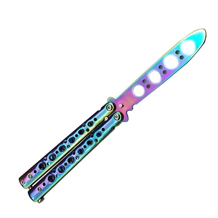 Briceag Balisong fade pentru antrenamen NMS-1103