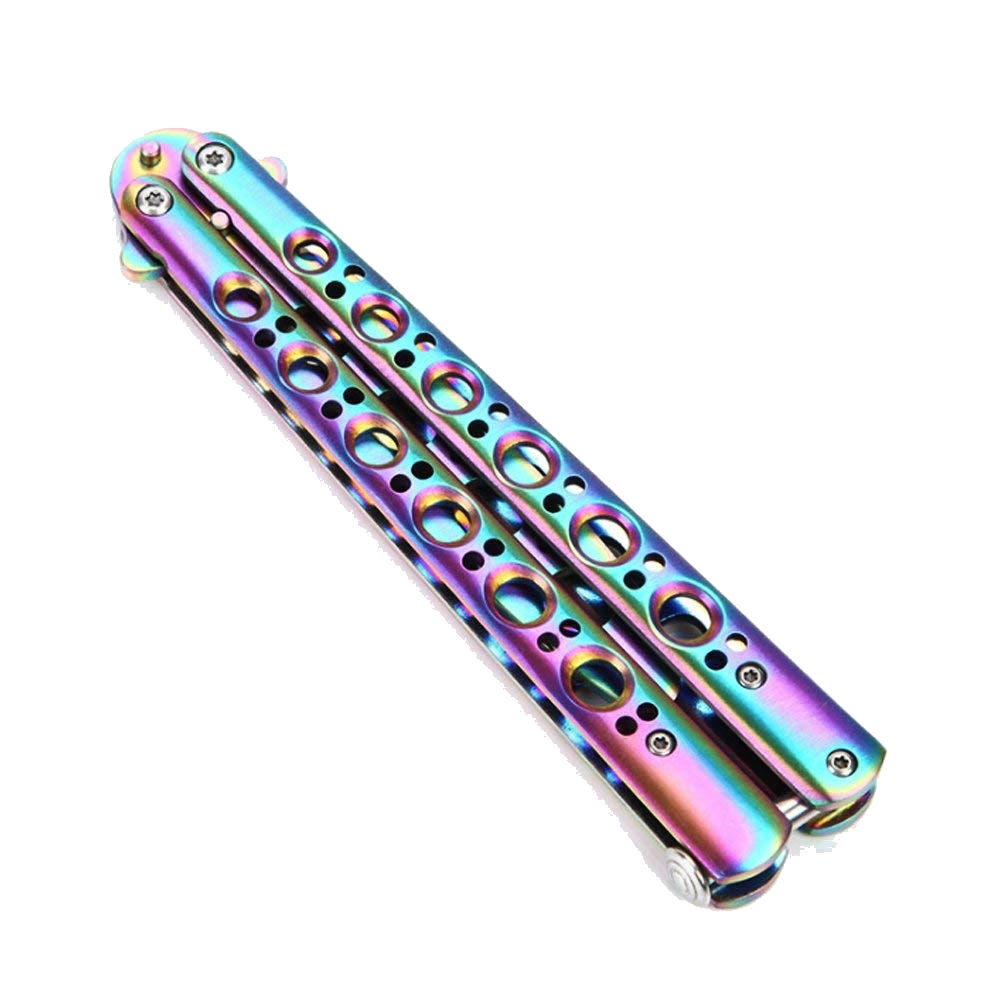 Briceag Balisong Butterfly fade pentru antrenament nms-3944
