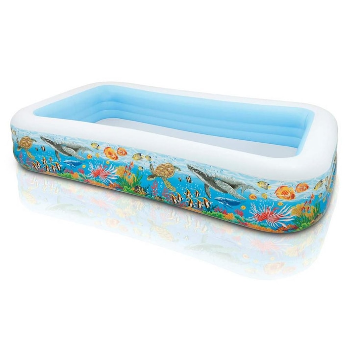 Intex 7584857 Tropical családi medence 305x183x56 cm Többszínű