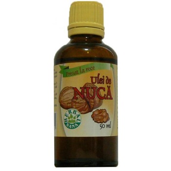 Ulei Nuca Presat la Rece Herbavit 50ml Ulei Nuca Presat la Rece Herbavit 50ml