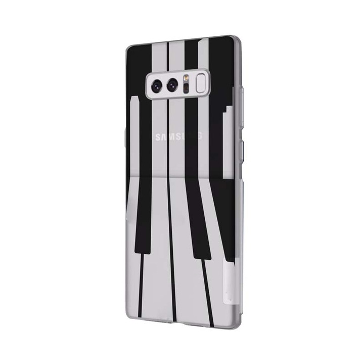 Капак за Samsung Galaxy S10 Plus, Пиано, 45, Силикон