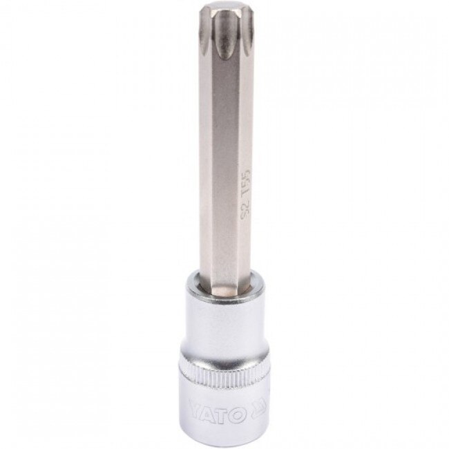 Bit Torx cu Adaptor 1/2, T55, 100MM YT-04327