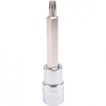 Bit Torx cu Adaptor 1/2, T40, 100MM YT-04324 Bit Torx cu Adaptor 1/2, T40, 100MM YT-04324