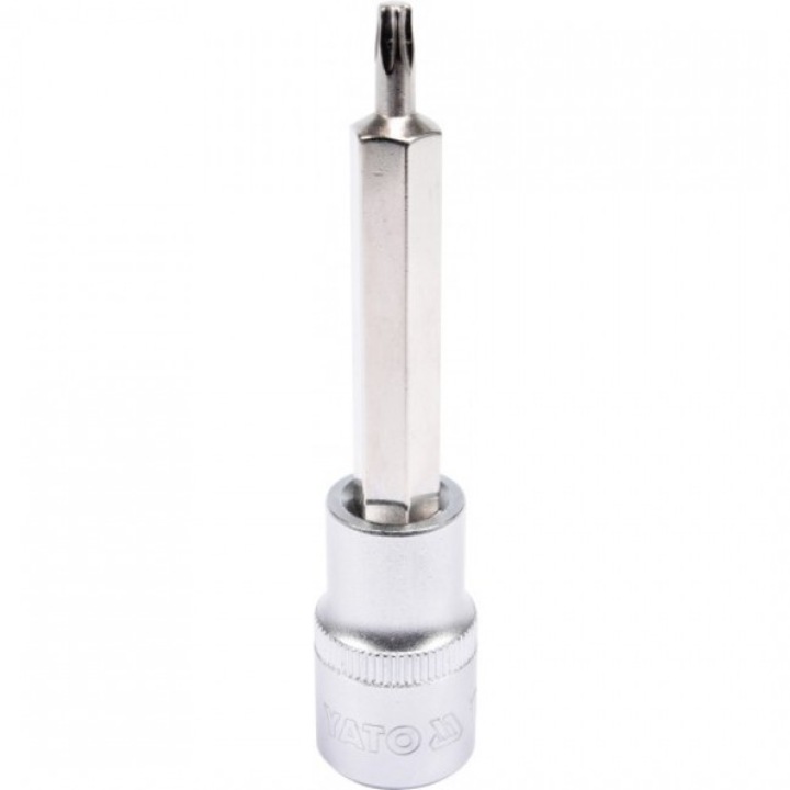 Bit Torx cu Adaptor 1/2, T25, 100MM YT-04321