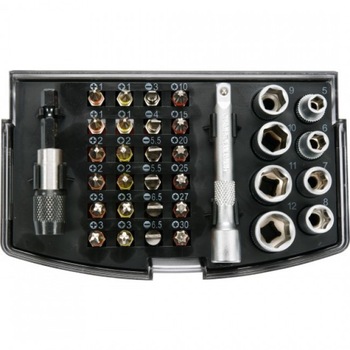 Trusa Biti si Tubulare 1/4, Yato YT-04623 Trusa Biti si Tubulare 1/4, Yato YT-04623