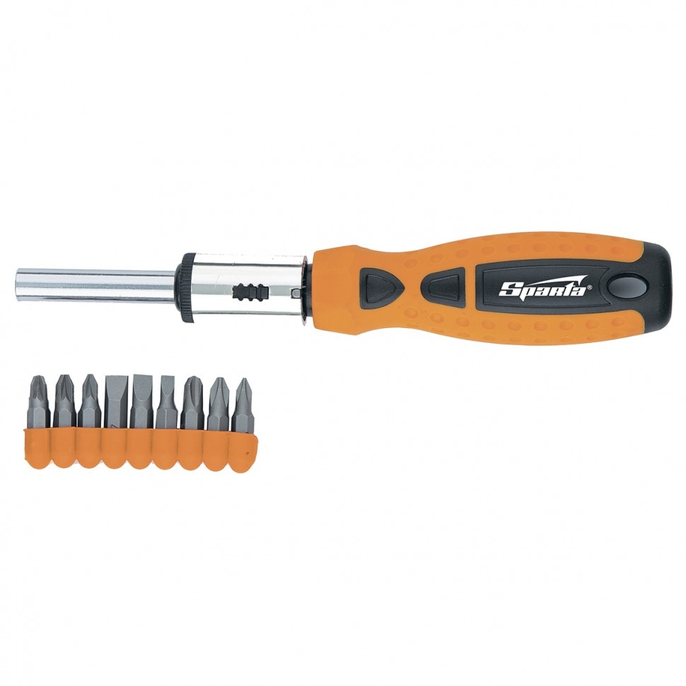 Surubelnita reversibila, set biti 9 buc, SPARTA