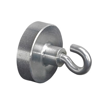 Magnet cu carlig Ecobra cilindric, 25x7 mm, rezistenta agatare 20 kg Magnet cu carlig Ecobra cilindric, 25x7 mm, rezistenta agatare 20 kg