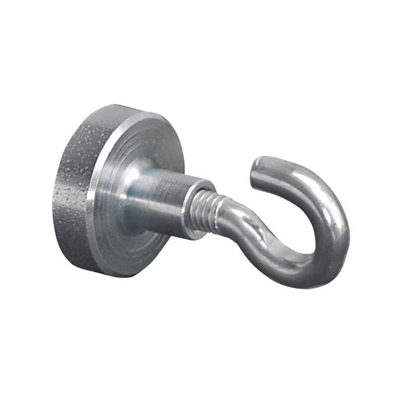 Magnet cu carlig Ecobra cilindric, 16x4.5 mm, rezistenta agatare 9.5 kg