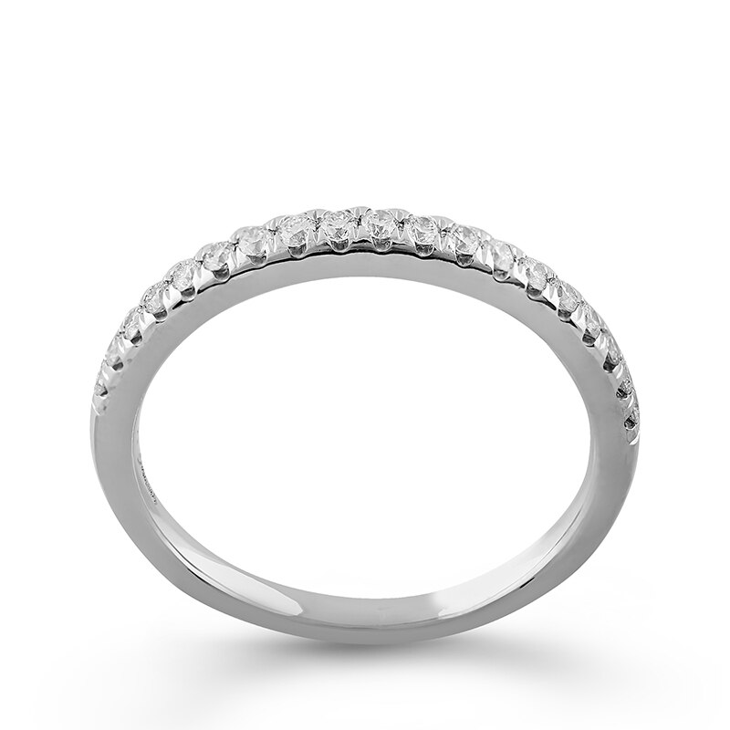 Inel Semi Eternity Blanco's Aur 18k Diamante, 52 RA7704-W