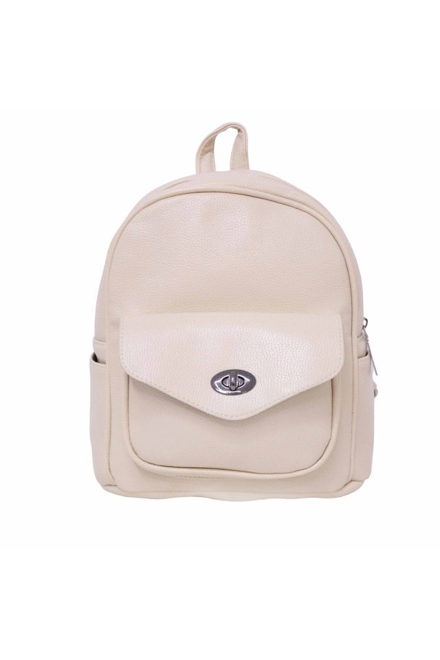 Rucsac pentru dama, bej, 27x22x15 cm, dae3920