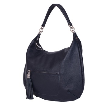 Geanta din piele naturala Ellie bleumarin Geanta din piele naturala Ellie bleumarin