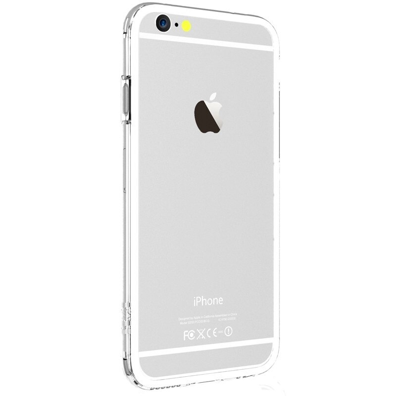 Husa de protectie Devia Ultraslim Bumper pentru iPhone 6, Alb