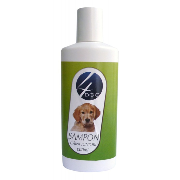 Sampon pentru caini juniori 4 Dog, 200 ml