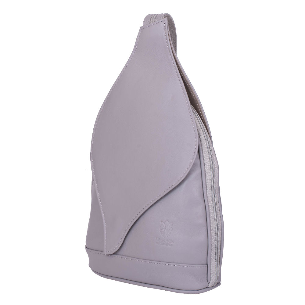 Rucsac gri piele naturala Jordan