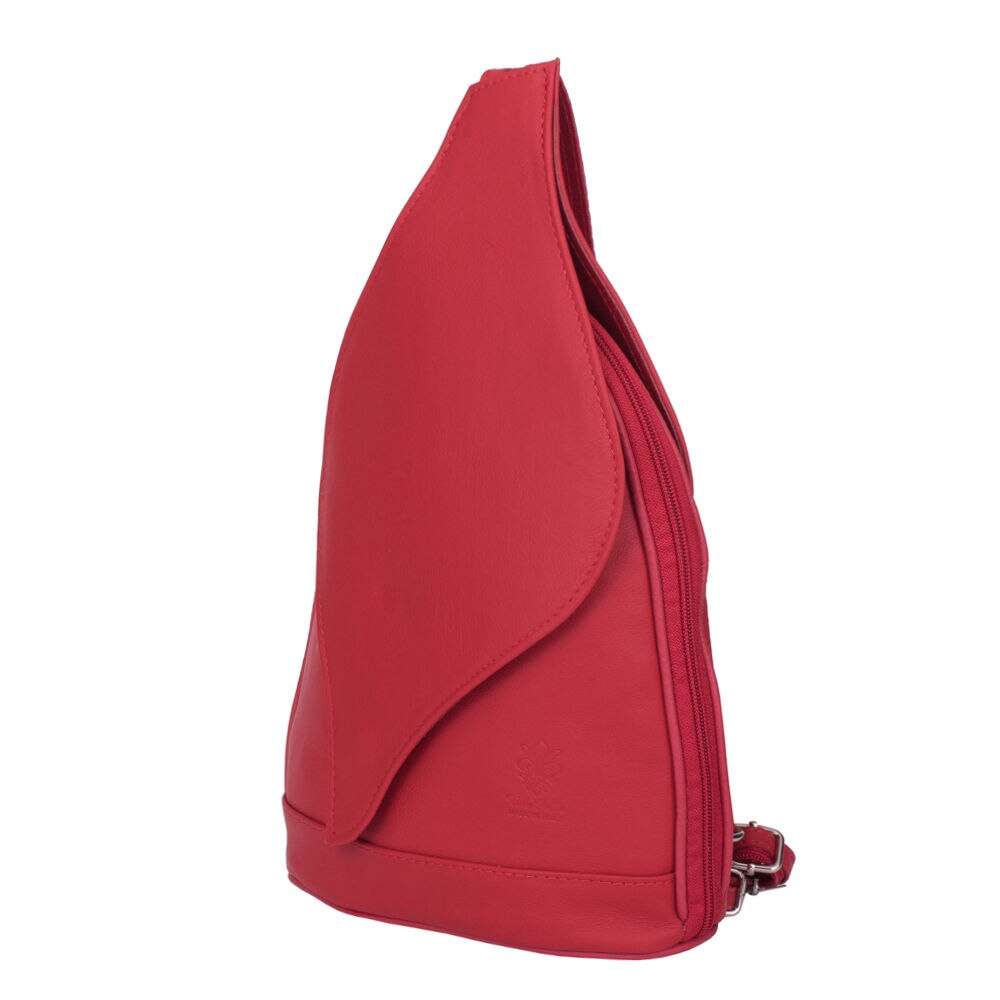 Rucsac rosu piele naturala Jordan