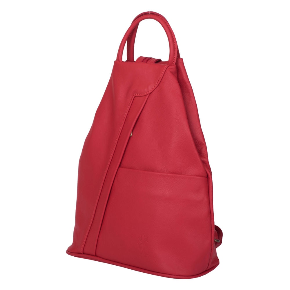 Rucsac dama din piele Ryan rosu