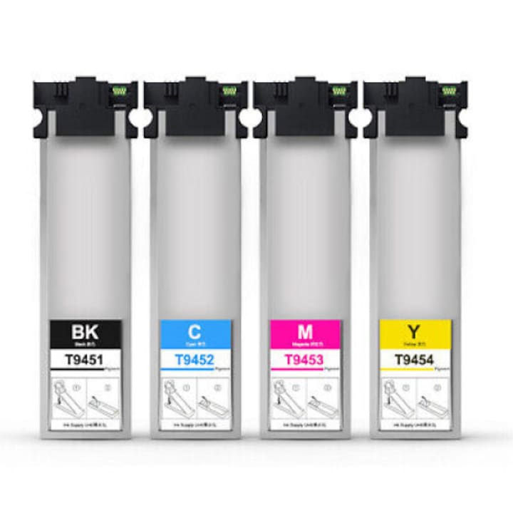 Set 4 cartuse HP 963XL Negru, HP 963 Color, 3800 pagini