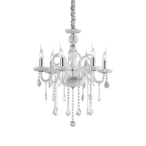 Lustra,Giudecca SP6,IDEAL LUX,sticla ,transparent