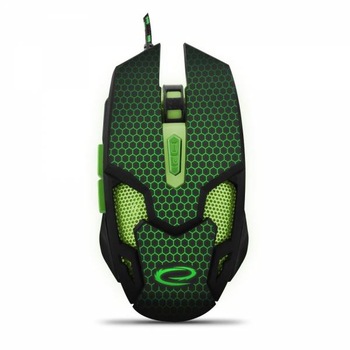 Mouse gaming Esperanza EGM207G USB Green Mouse gaming Esperanza EGM207G USB Green