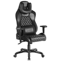 scaun gaming kring vale cu functie recliner si tetiera pu negru imagen 10_0_
0