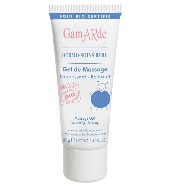 Gel uleios bio pentru masaj bebelusi Gamarde, 40 ml
