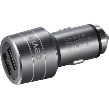 Incarcator auto Devia Battle, Dual USB, 3.5A, Negru Incarcator auto Devia Battle, Dual USB, 3.5A, Negru