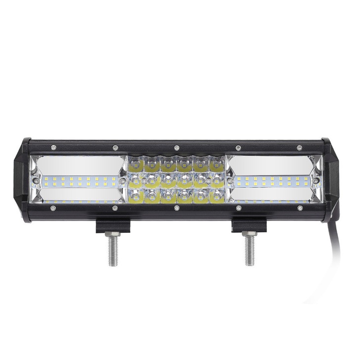 LED Bar Offroad XtremeVision® 162W, leduri pe 3 randuri, 12V-24V, 11340 Lumeni, 12"/30,5 cm, Combo Beam 12/60 Grade