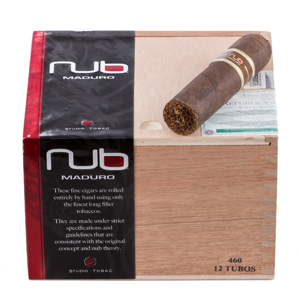 Trabuc NUB 460 Maduro Gordo Maduro Cutie (24 bucati)