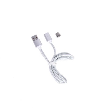 Cablu de date Royal C3670, USB Type-C, pentru incarcarea si transferul de date, 1m, Аlb Cablu de date Royal C3670, USB Type-C, pentru incarcarea si transferul de date, 1m, Аlb