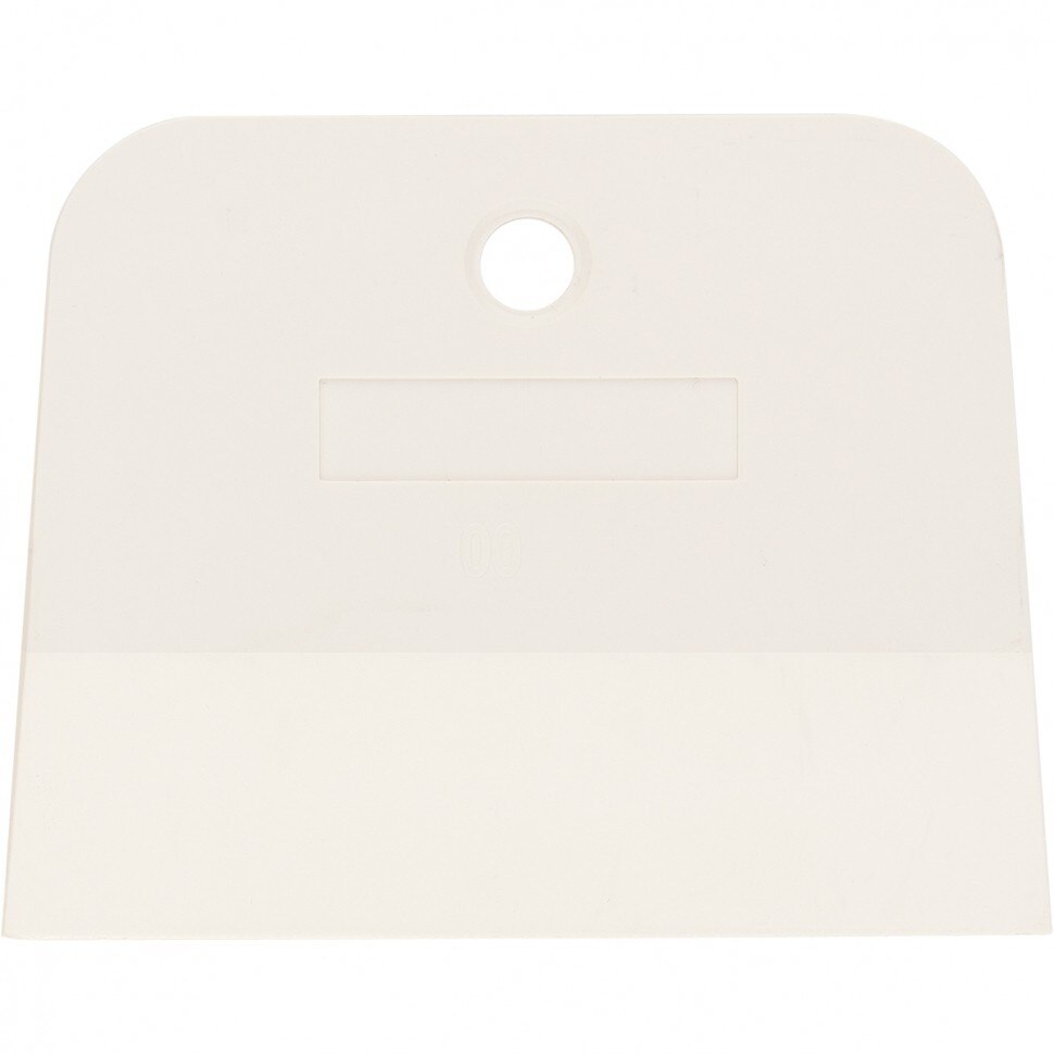 Spaclu din cauciuc alb, 100 mm, SIBRTEH