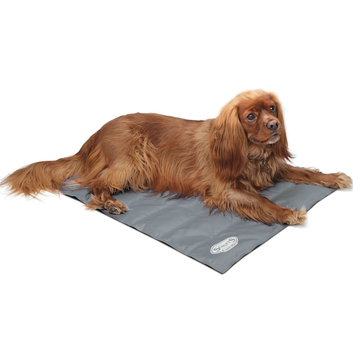 Scruffs & Tramps szürke hűsítő matrac kutyáknak M-es méretben 2717