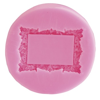 Forma de turnat din silicon DIY - rama, 6.5 x 6.5 x 1.1 cm Forma de turnat din silicon DIY - rama, 6.5 x 6.5 x 1.1 cm
