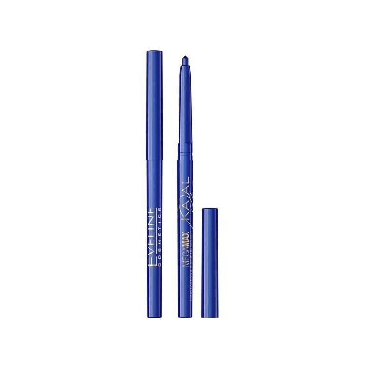 Creion de ochi Kajal Eveline Cosmetics MegaMax nuanta Blue