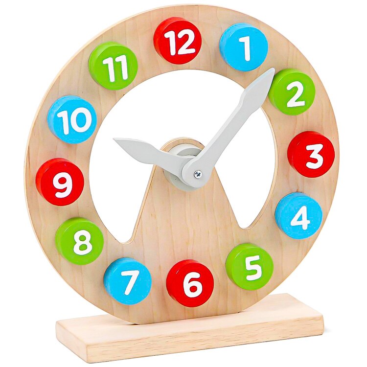 Ceas de masa din lemn