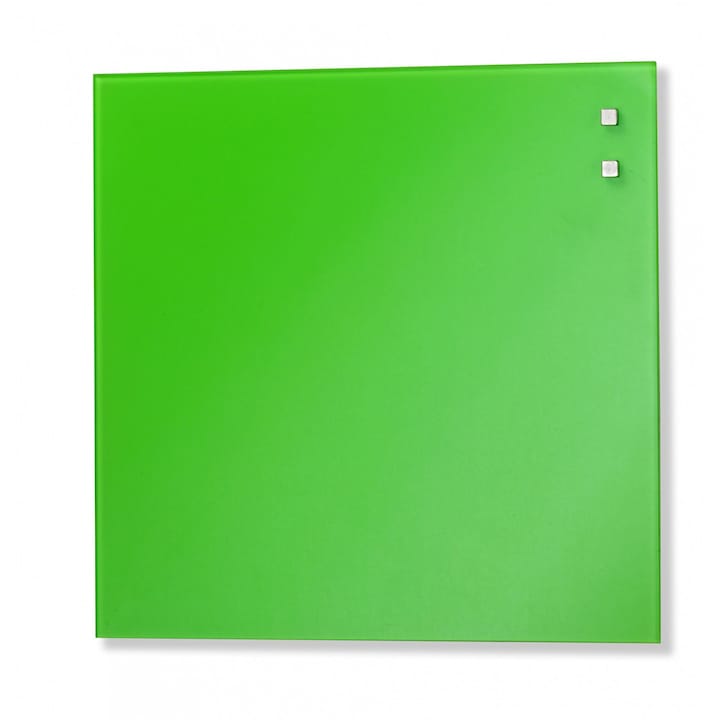 Магнитна стъклена дъска Ecobra 45X45Cm зелена
